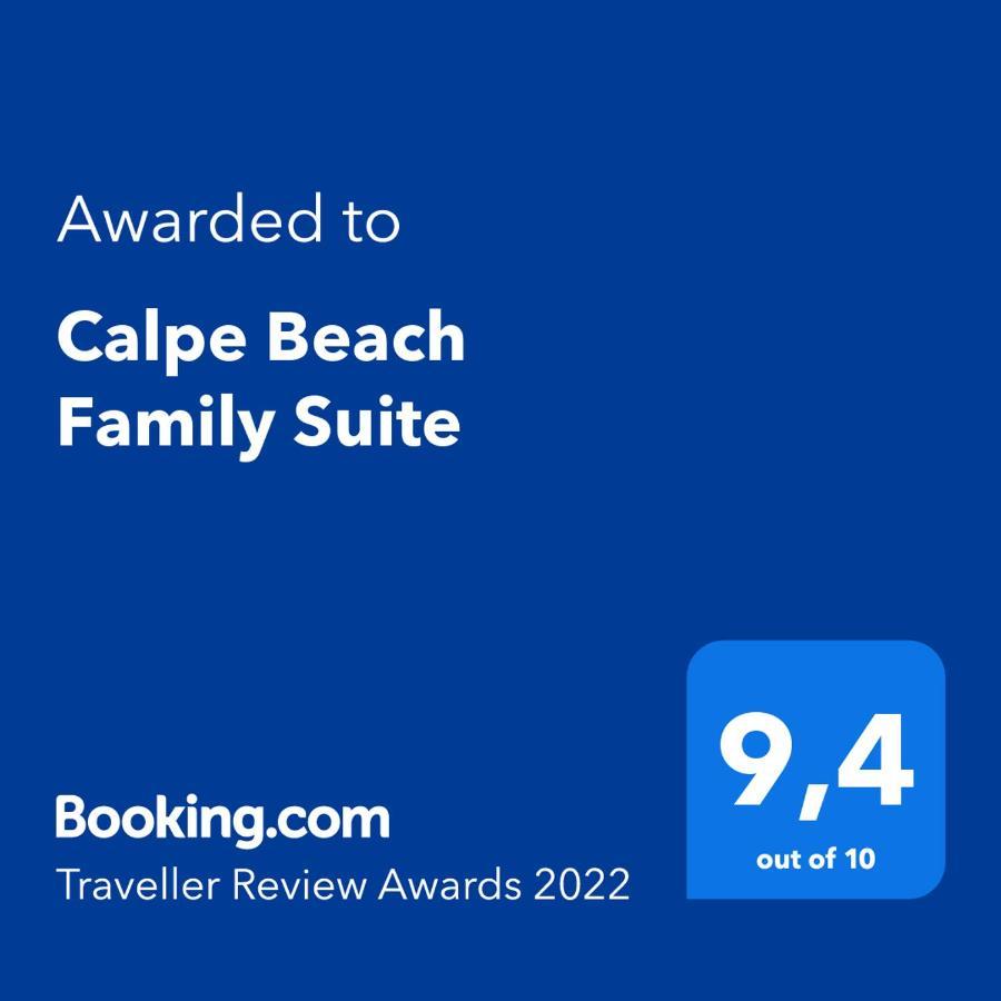 Calpe Beach Family Suite Eksteriør billede
